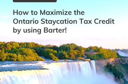 Maximize your Staycation Tax Credit by using Barter